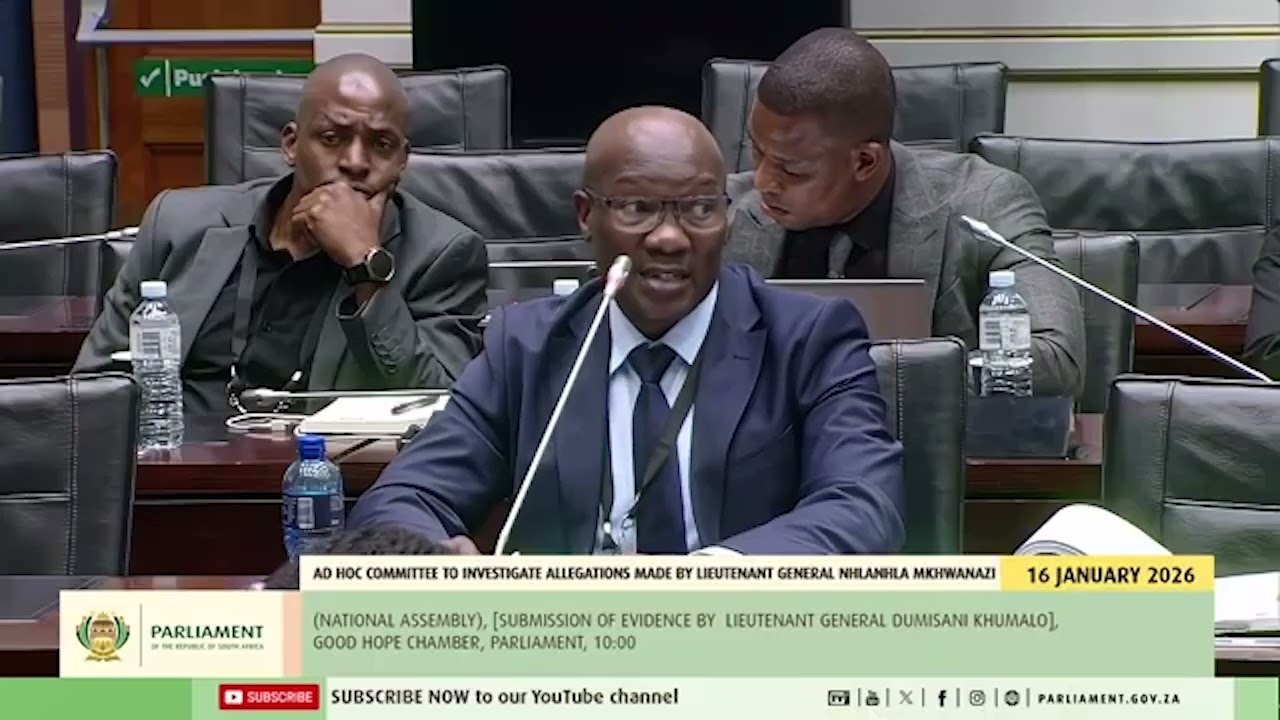 EFF PRESIDENT, JULIUS MALEMA, cross examination of General Dumisani Khumalo