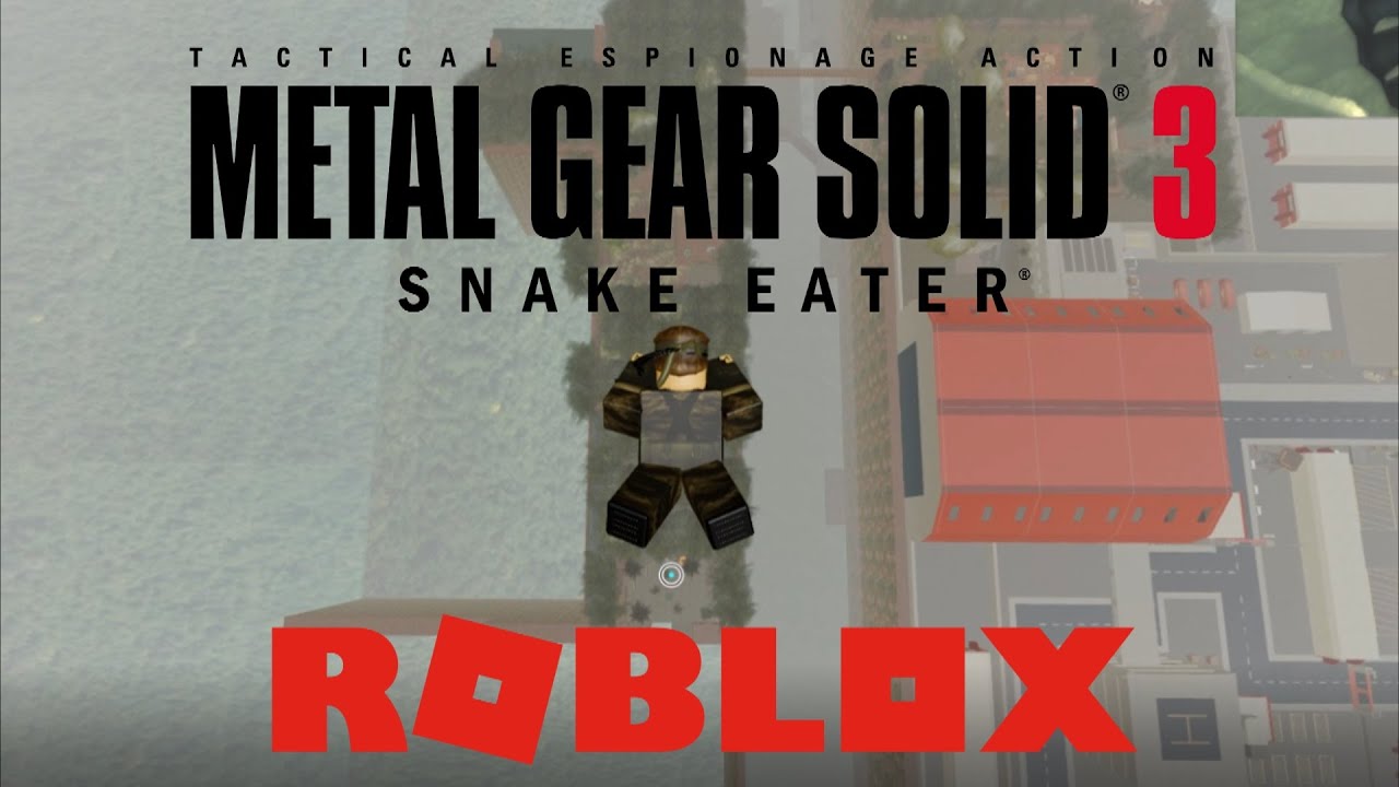 Roblox Metal Gear Solid 3 Remade On Roblox Hd Edition - 