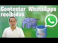 Contestar los WhatsApp’s recibidos en PHP