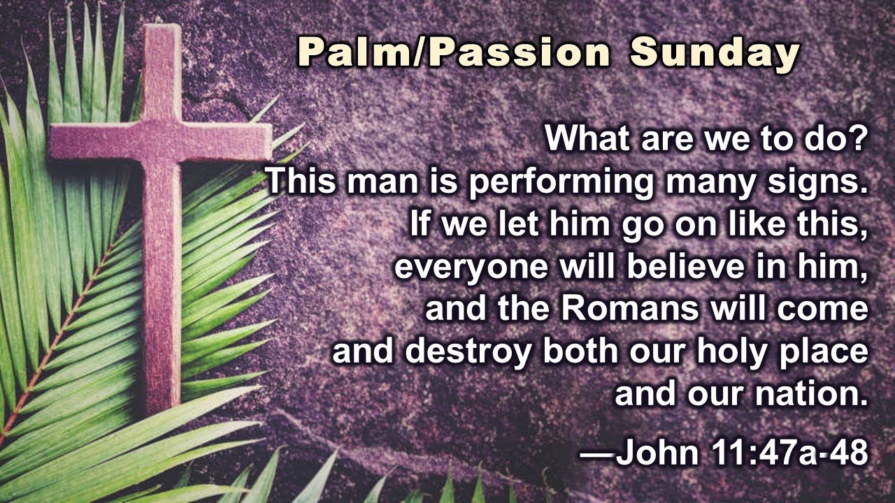 March 24, 2024 Palm/Passion Sunday UMCB Live Stream YouTube