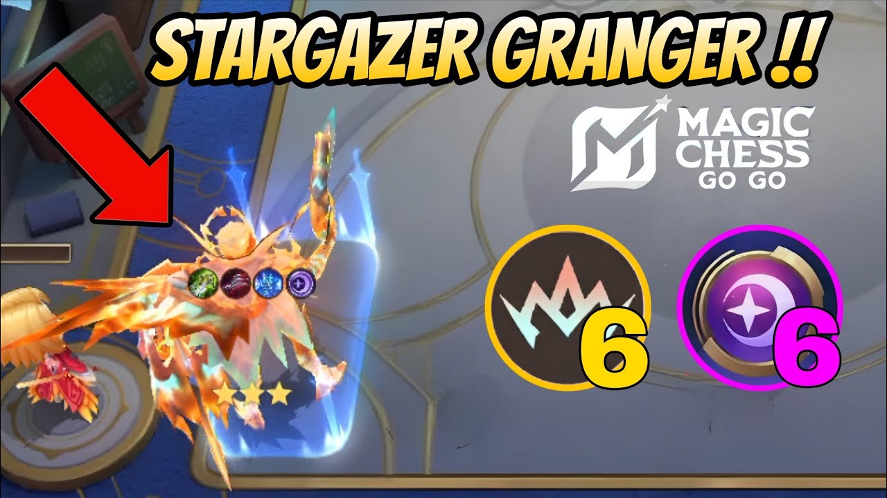 TITAN MODE 3 STAR STARGAZER GRANGER IS CRAZY | MAGIC CHESS GO GO
