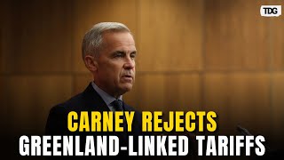Carney Tells Davos Canada Strongly Opposes Tariffs Linked to Greenland Dispute