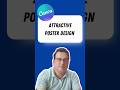 How to create Attractive Poster Design in Canva | #canva #design #growth
