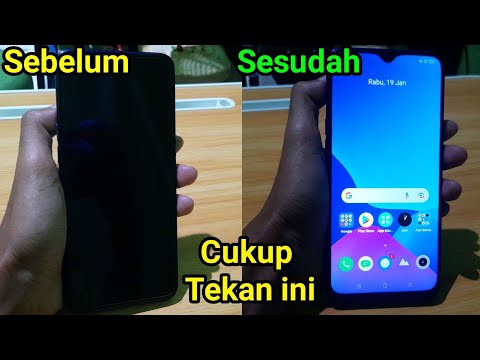 Cara Mengatasi HP Realme Blank hitam atau Macet 100% Work