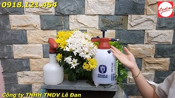 Bình Xịt Tưới Cây Phun Sương Spear & Jackson Dùng Pin