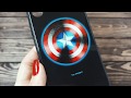 Обзор чехлов с логотипом Captain of America