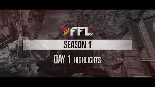 【強豪T1】全滅を避けた神グラップル【FFLAPEX SEASON1 DAY1 ハイライト】