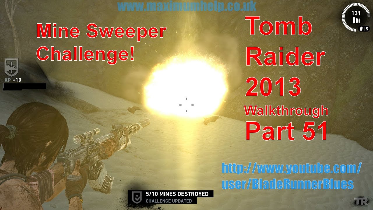51 Mine Sweeper Challenge Shipwreck Beach Mine Location Guide Tomb ...