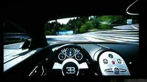 PS3 - NFS SHIFT : Bugatti Veyron - Nordschleife