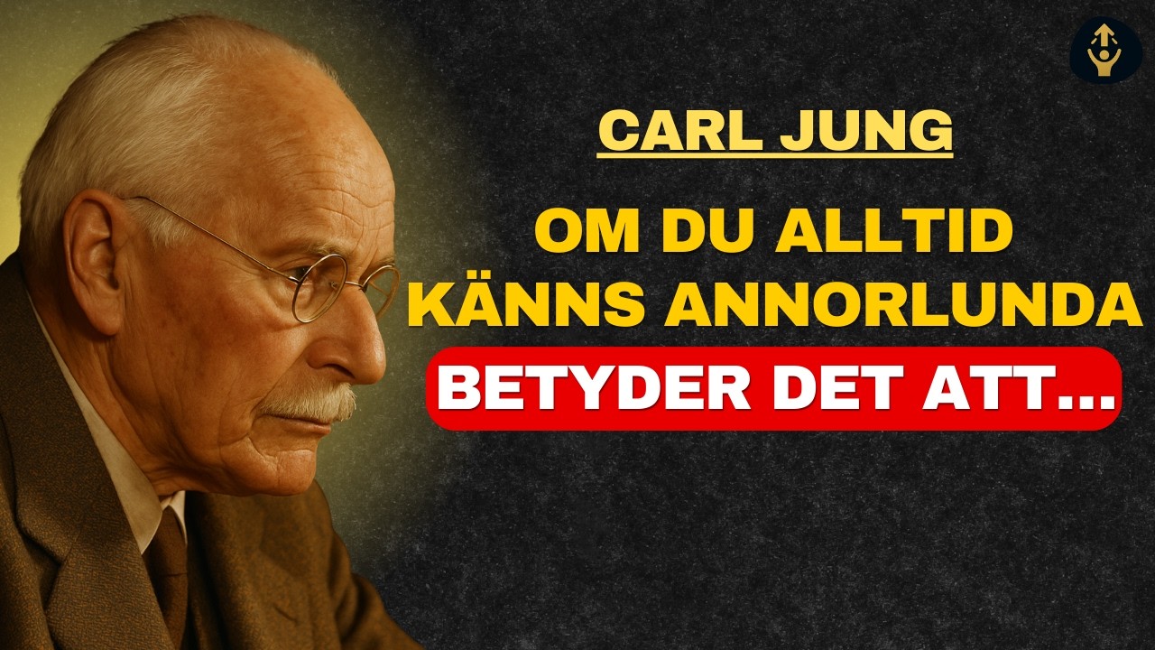 Om du alltid känns annorlunda betyder det detta – 7 hemliga insikter | Carl Jung