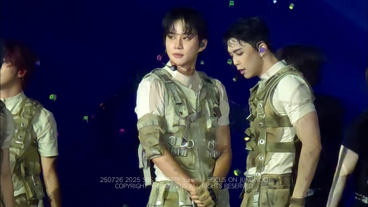 250726 NCT 127 - 질주 (2 Baddies) 정우 직캠 l 2025 SBS 가요대전 Summer JUNGWOO FOCUS FANCAM 직캠