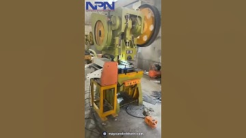 Quá trình hoạt động của máy đột dập cơ 45T | vncongnghiep.com | NPN