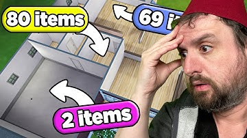the sims 4 but every room has a random number of items
