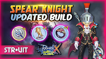 [ROX GLOBAL] Spear Lord Knight Updated Build | STR+VIT | Character Progression