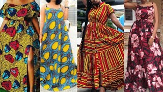 40+ AFRICAN PRINT DRESSES: MOST STYLISH AND FLAWLESS African Fashion Ankara Maxi Dresses / Long Gown