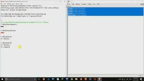 6-Variables in PROLOG