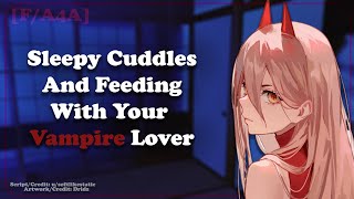 Sleepy Cuddles And Feeding With Your Vampire Lover ❤ [A4A] [Soft Dom] [ASMR Roleplay] [ Soft/Spicy] screenshot 1