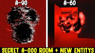 Secret A-000 Room + New Entities (A-60/A90/A-120) | DOORS: Hotel New Update