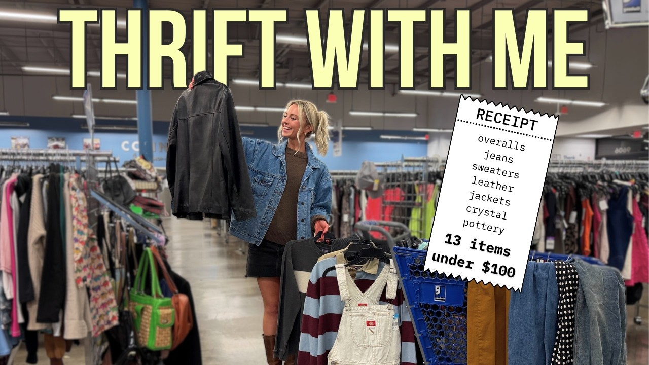 Thrift With Me | I found so much for under $100