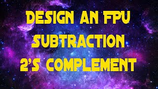 Design a Floating Point Adder