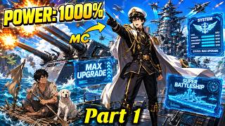 He Reincarnates as a Broken Raft and Uses an Evolution System to Become a Super Battleship!