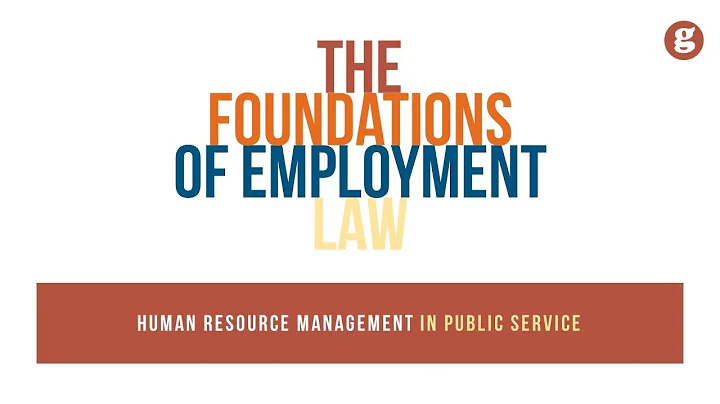 The Foundations of Employment Law - DayDayNews