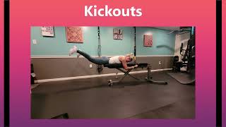 Kick Outs - Upper Glute Workout