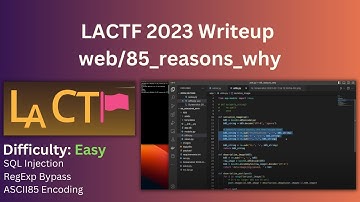 SQL Injection with b85 encoding bypass - LACTF 2023 - web/85_reasons_why