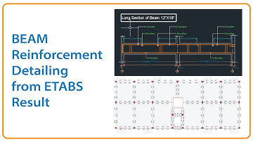 Beam Detailing From ETABS Result
