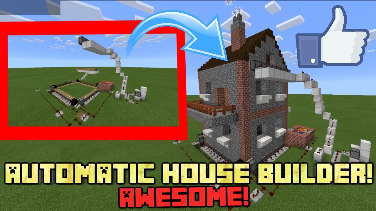 AUTOMATIC HOUSE BUILDER! REALLY?! YES! 75 minutes in 4 minutes ...
