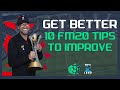 10 Ways to Improve at Football Manager 2020 - YouTube