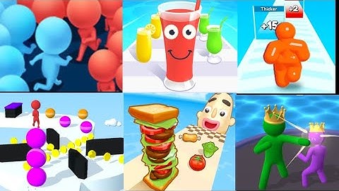 Going Balls!Juice Run!Count master: Crowd Runn...!Sandwich Runner!Giant Rush!Stack Rider!Tall ManRun