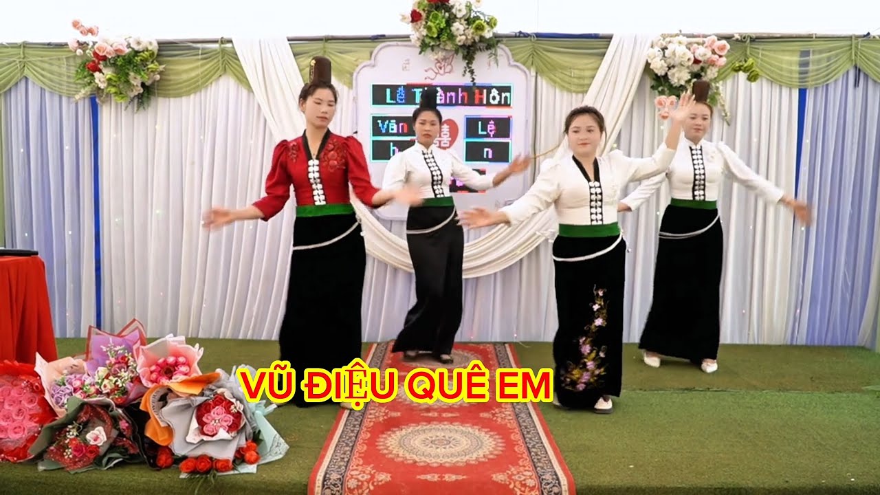 VŨ ĐIỆU QUÊ EM - NHÓM MÚA GIA ĐÌNH MỪNG LTH VĂN KHỞN💝LỆ DUYÊN BẢN ĐÁN XÃ MƯỜNG KHIÊNG 