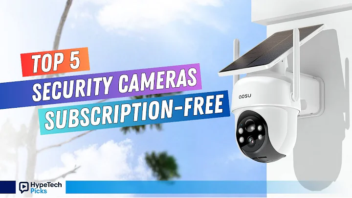 ▶️ Top 5 Best Outdoor Security Cameras Without Subscription 2025  (4K/2K & Budget Picks!)