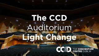 The CCD Auditorium Light Change