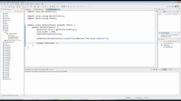 Advanced Java: Swing (GUI) Programming Part 3 -- Panels and Forms