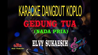 Karaoke Gedung Tua Nada Pria - Elvy Sukaesih (Karaoke Dangdut Tanpa Vocal)