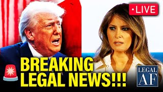 Download Lagu LIVE: Trump \u0026 Melania EXPOSED as Lawsuit BACKFIRES + Breaking Legal Updates | Legal AF MP3