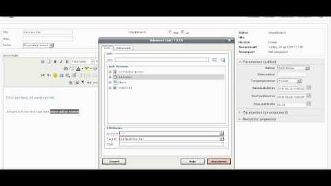 Hoe maak je een hyperlink in Joomla?