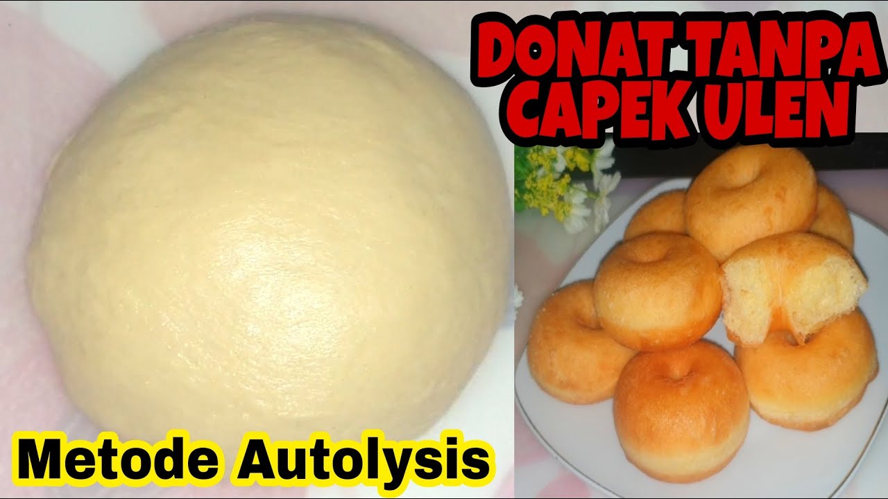 CARA MEMBUAT DONAT DENGAN METODE AUTOLYSIS