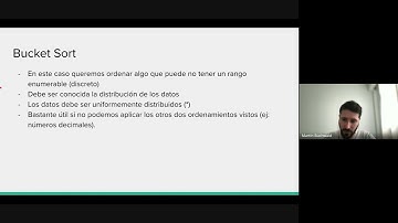2024-04-11 - Teórica - Ordenamientos no comparativos II: Radix Sort y Bucket Sort