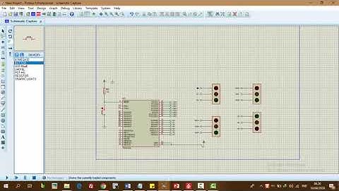 TRAFFIC LIGHT MENGGUNAKAN ATMEGA32 / PROTEUS DAN ATMEL