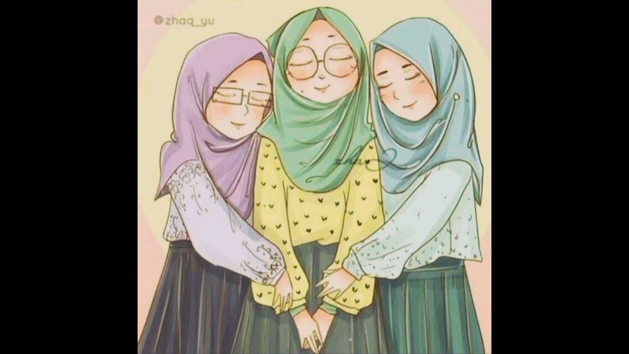 Sahabat 3 Orang Kartun Muslimah Youtube