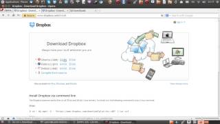 Linux Mint 15: Installing Dropbox Profile