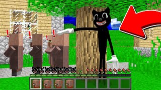 1 Günlüğüne Cartoon Cat Oldum - Minecraft