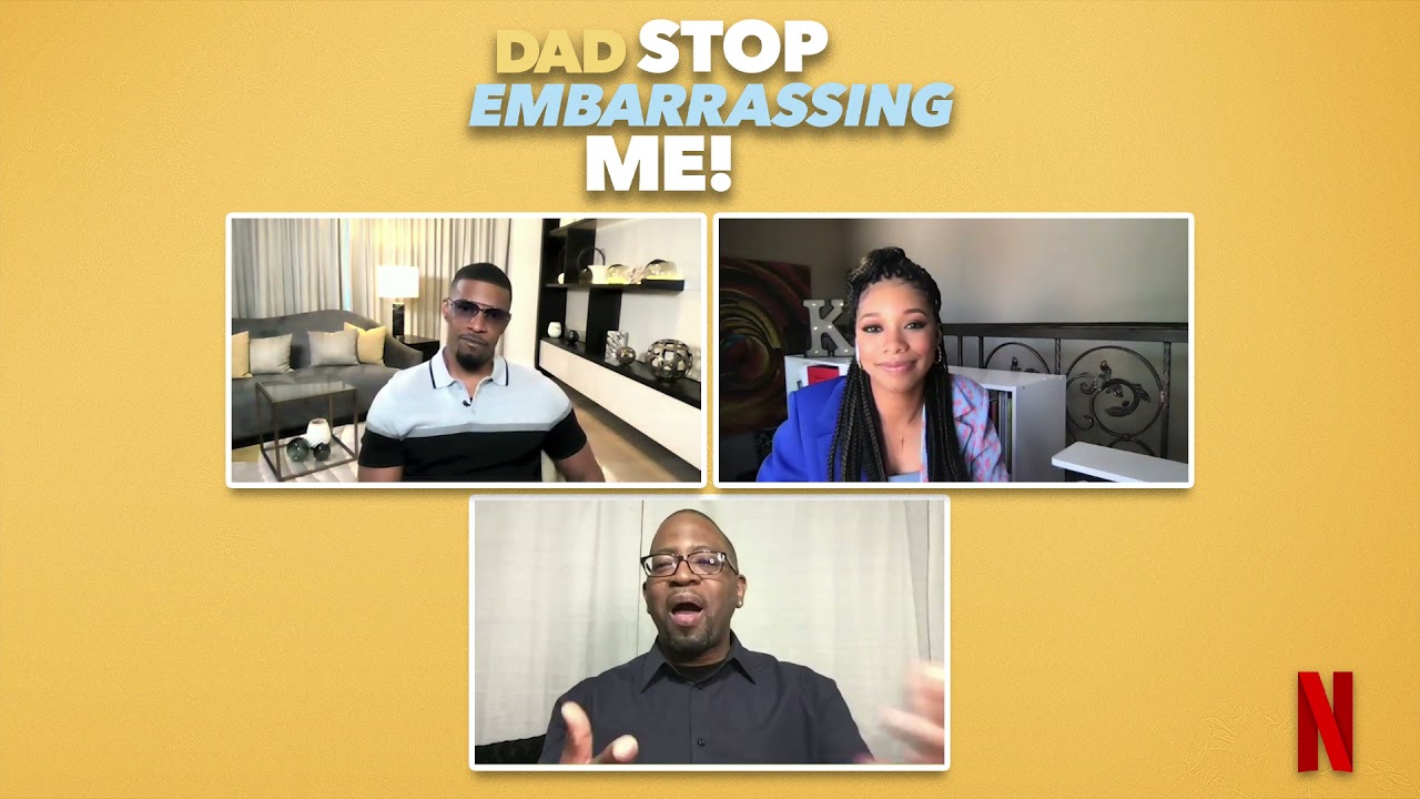 Jamie Foxx and Kyla Drew talk Dad Stop Embarrassing Me