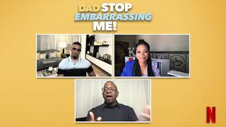 Celebrity Jamie Foxx and Kyla Drew talk Dad Stop Embarrassing Me Profile