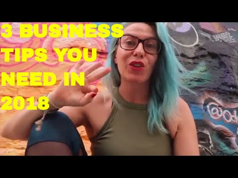 My top business tips for you in 2018 / #HOSVlog11
