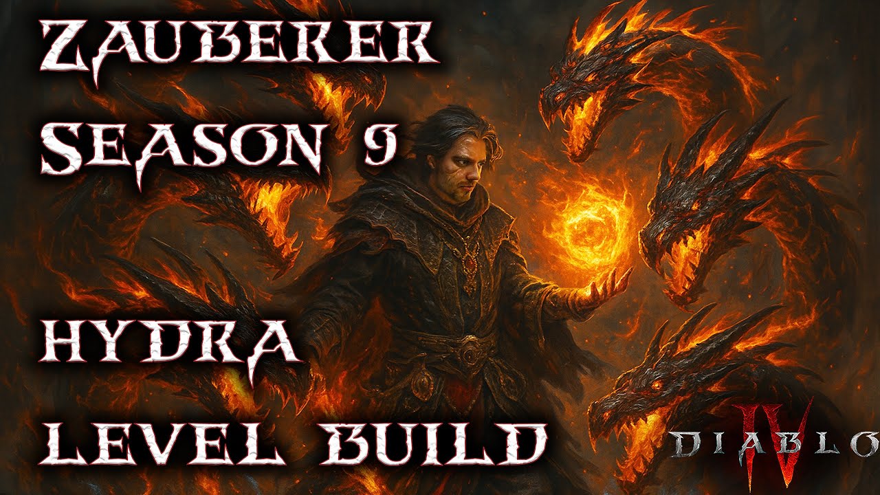 Diablo 4 - Zauberer Hydra Level Build - Season 9 | #diablo4 #diabloiv ...
