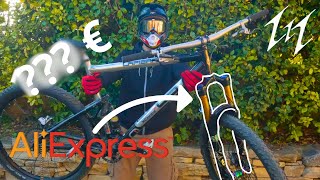 Une Fausse Fox 34 ? Test Fourche Aliexpress Nanlio X9